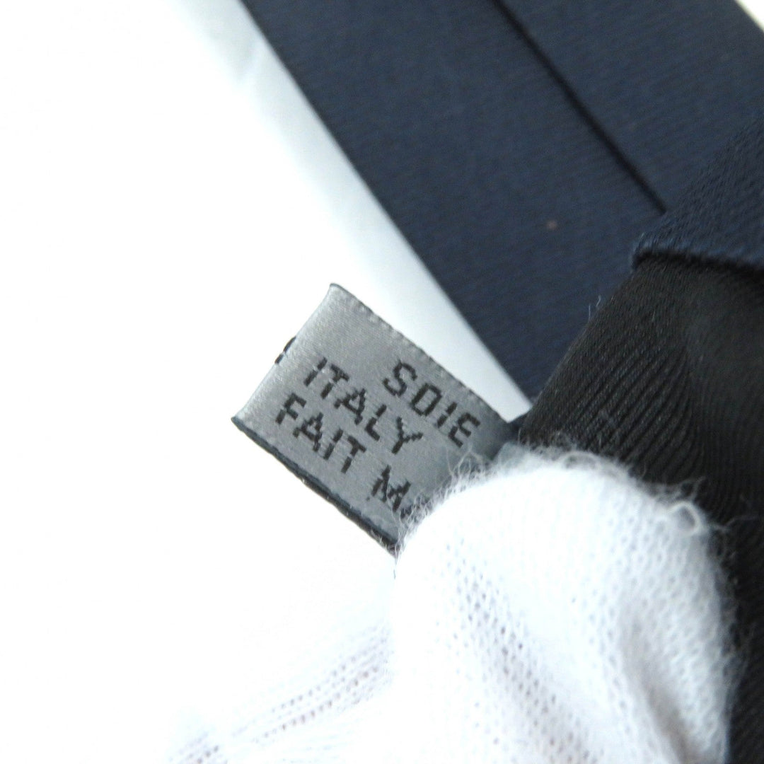 Dior HOMME tie Main: 100% silk, Lining: 100% silk, Part: 73% wool, Part: 27% viscose Navy mens Used Authentic