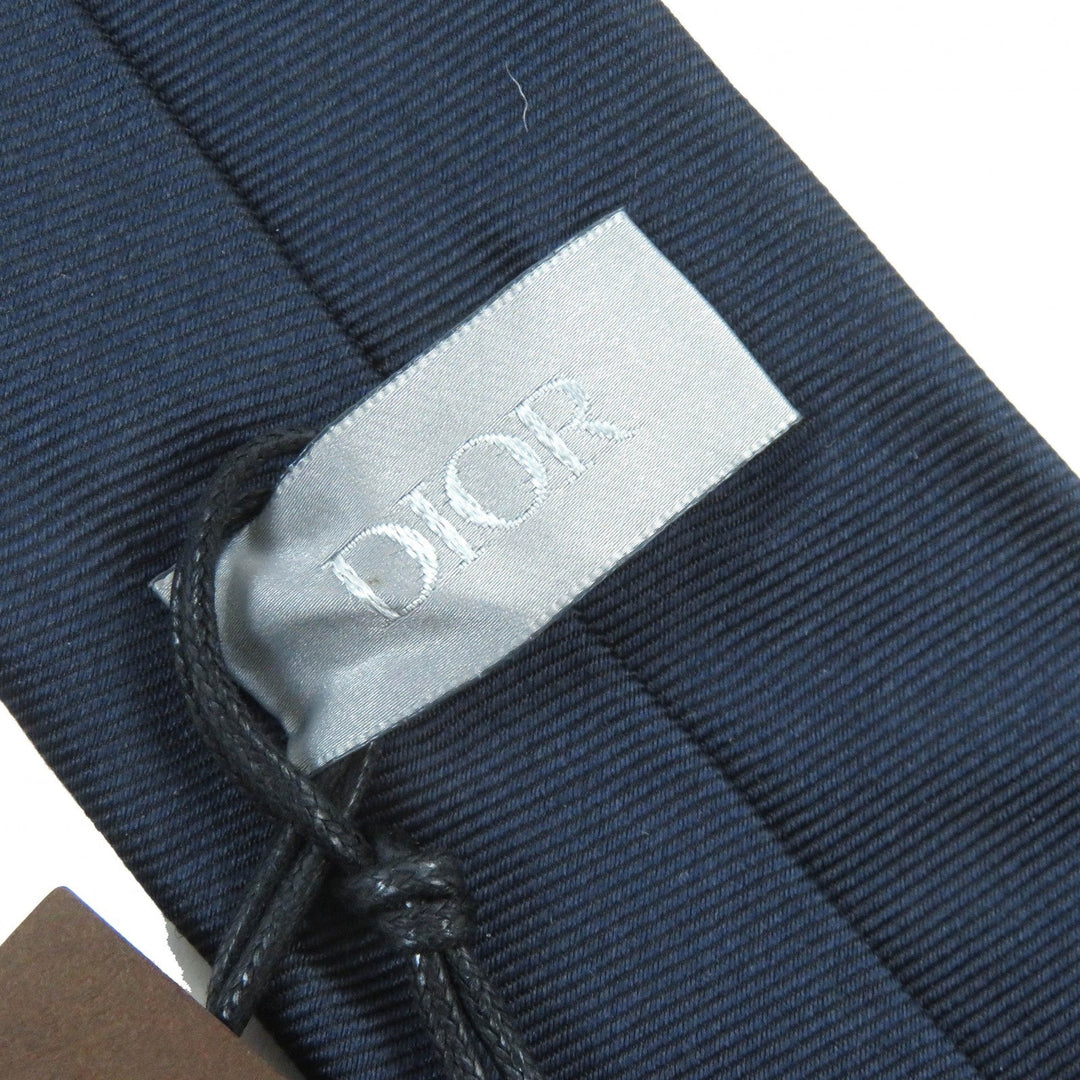 Dior HOMME tie Main: 100% silk, Lining: 100% silk, Part: 73% wool, Part: 27% viscose Navy mens Used Authentic