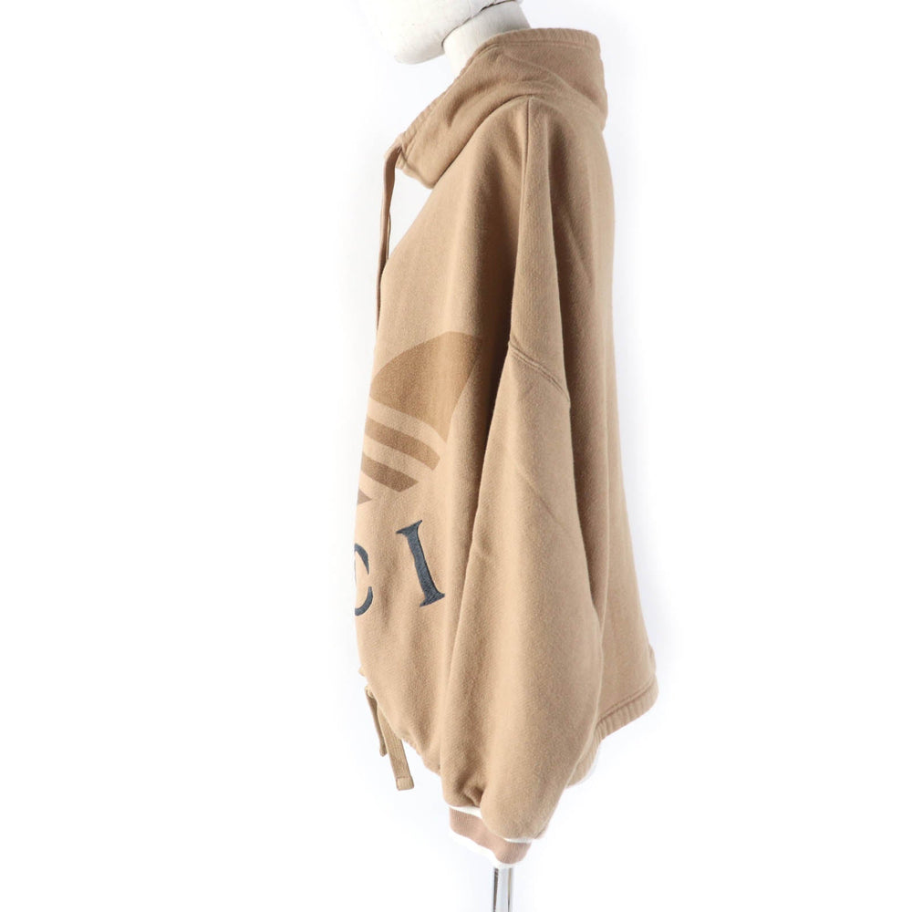 GUCCI tops 717417 Main: 100% cotton, part: 67% cotton, part: 16% nylon, part: 15% polyester, part: 2% polyurethane Brown Women XS Used Authentic