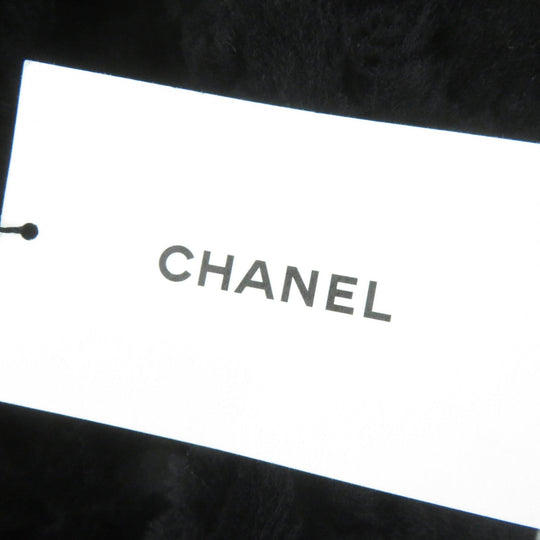 CHANEL hat AA9486B13861 Main: 100% lambskin black Women M Used Authentic