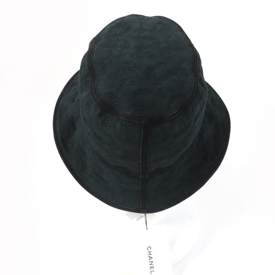 CHANEL hat AA9486B13861 Main: 100% lambskin black Women M Used Authentic