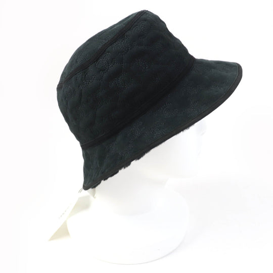 CHANEL hat AA9486B13861 Main: 100% lambskin black Women M Used Authentic