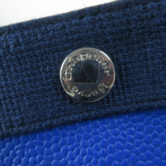 Herve Chapelier Tote Bag 725GP Main: Coated canvas, Lining: Cotton Blue type Women L Used Authentic