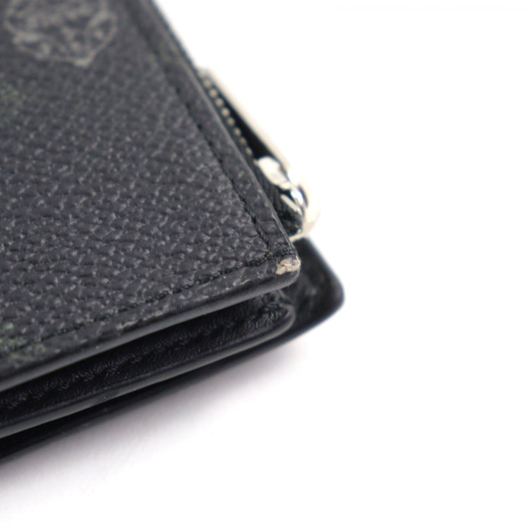 Berluti Long Wallet Purse Main: Leather Black type Brown Neo Santal mens Used Authentic