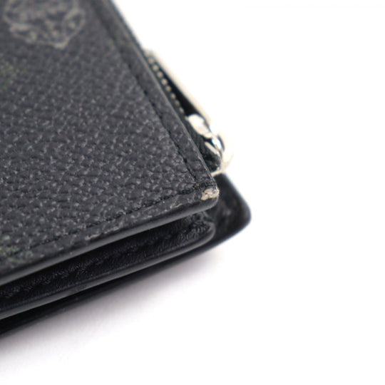Berluti Long Wallet Purse Main: Leather Black type Brown Neo Santal mens Used Authentic