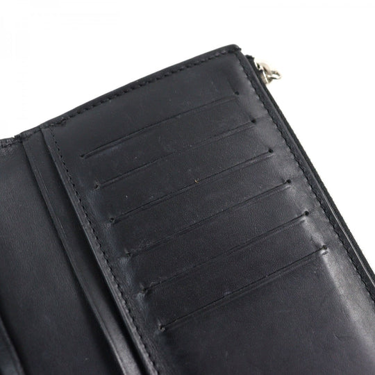Berluti Long Wallet Purse Main: Leather Black type Brown Neo Santal mens Used Authentic