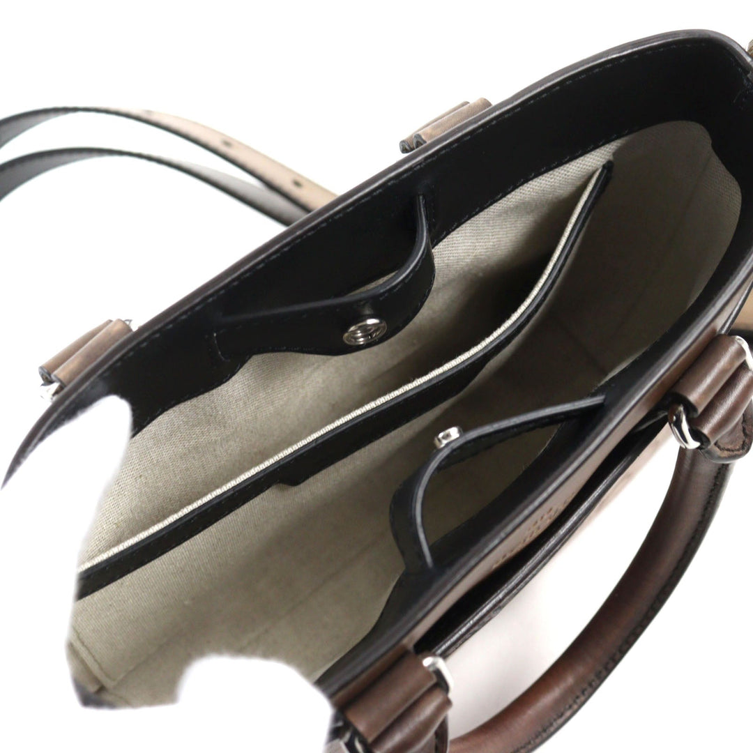 Berluti Shoulder Bag Main: Scritto leather Brown Toujour Gulliver mens Used Authentic