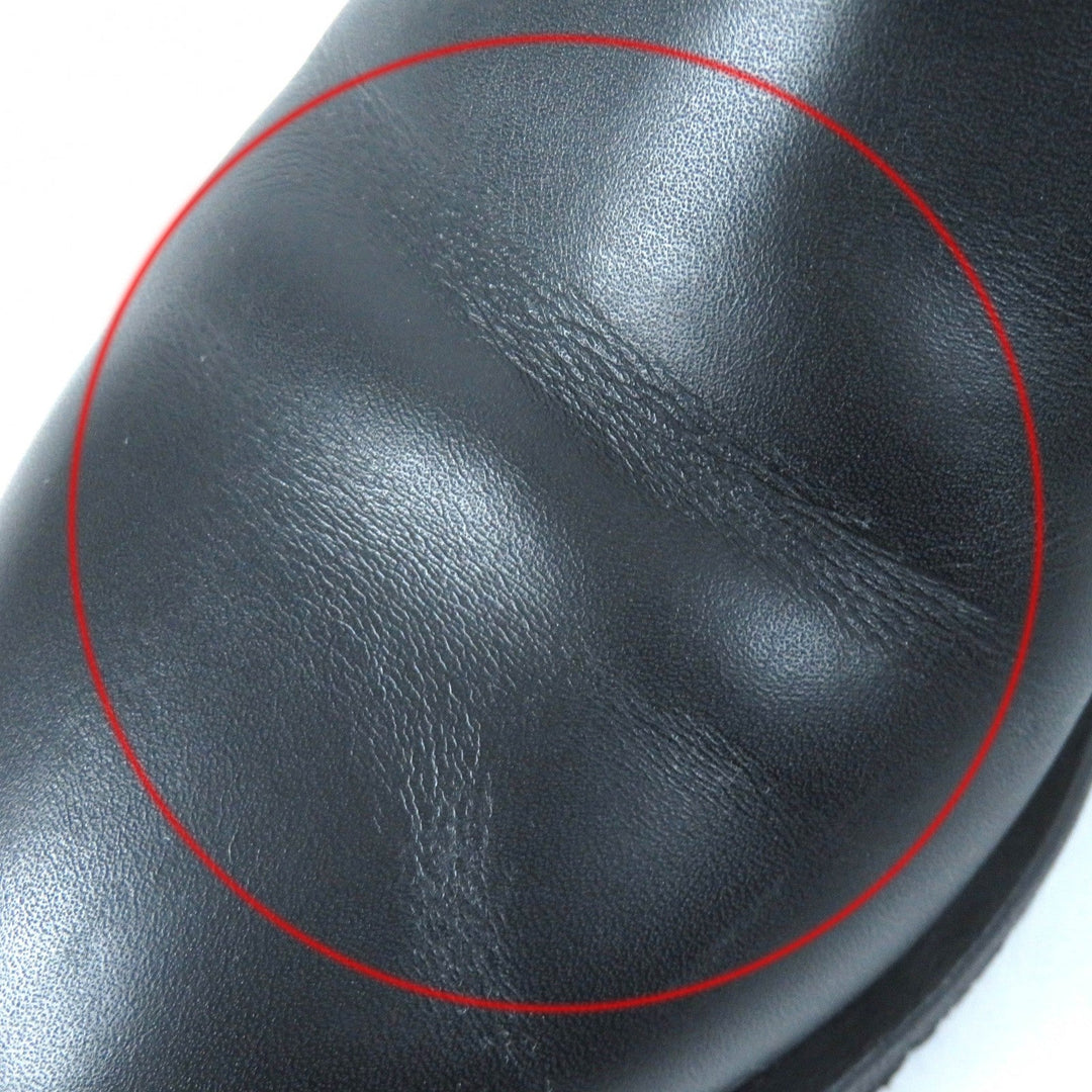 CHANEL short boots G31204 Main: Leather black Women 36 Used Authentic