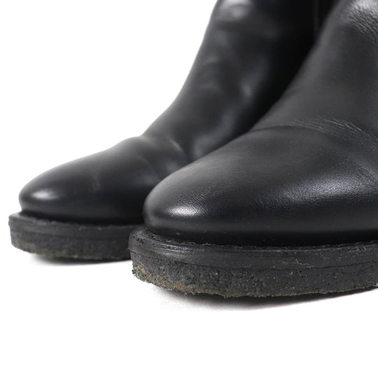 CHANEL short boots G31204 Main: Leather black Women 36 Used Authentic
