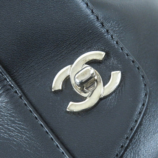 CHANEL short boots G31204 Main: Leather black Women 36 Used Authentic