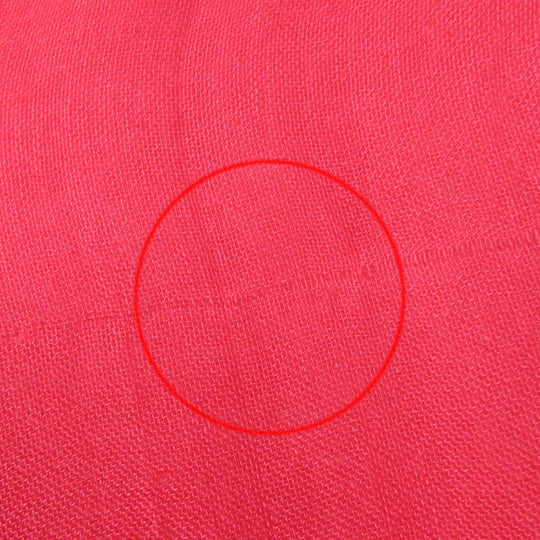 CHANEL shawl Main: 90% modal, Main: 10% cashmere Red type Women Used Authentic