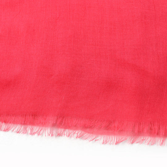 CHANEL shawl Main: 90% modal, Main: 10% cashmere Red type Women Used Authentic