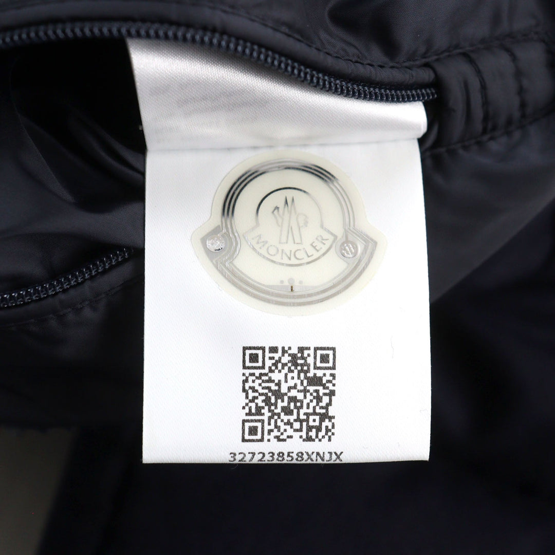MONCLER Down jacket D20914033805 54272 Outer: 100% wool, Lining: 100% nylon, Part: 100% nylon, Filling: 90% down, Filling: 10% feather Navy MONTGENEVRE GIUBBOTTO mens Zero Size Used Authentic