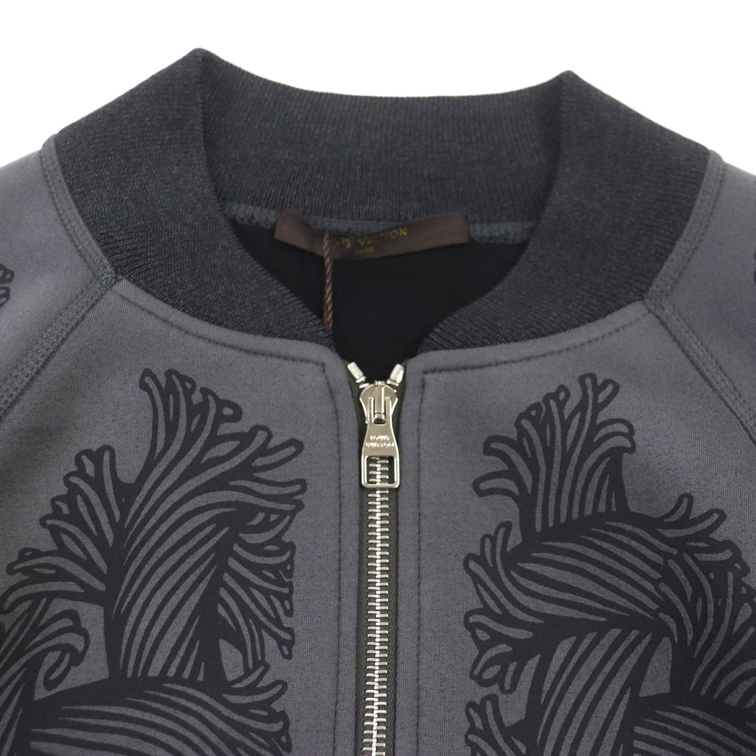 LOUIS VUITTON Jacket H8Y65WJD5 Outer material: 40% polyester, Outer material: 31% acrylic, Outer material: 16% polyurethane, Outer material: 13% rayon gray Christopher Nemeth mens XS Used Authentic