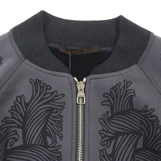 LOUIS VUITTON Jacket H8Y65WJD5 Outer material: 40% polyester, Outer material: 31% acrylic, Outer material: 16% polyurethane, Outer material: 13% rayon gray Christopher Nemeth mens XS Used Authentic