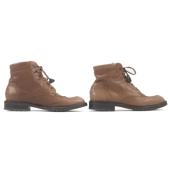 CHANEL short boots 96A Main: Leather Brown Women No size listed Used Authentic