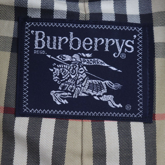 BURBERRY trench coat Outer: 100% cotton, Lining: cotton, Sleeve lining: polyester green mens 88 160 Used Authentic