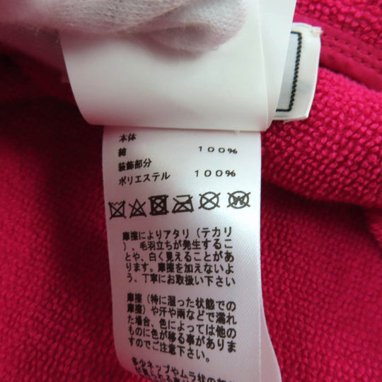 HERMES hat Main: 100% cotton, Part: 100% polyester shocking pink Davis Hat Women 57 Used Authentic