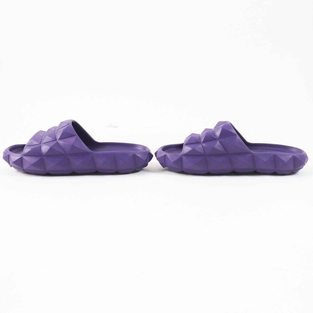 Valentino Garavani Sandals Main: Rubber purple Roman Stud Turtleneck Women 38 Used Authentic