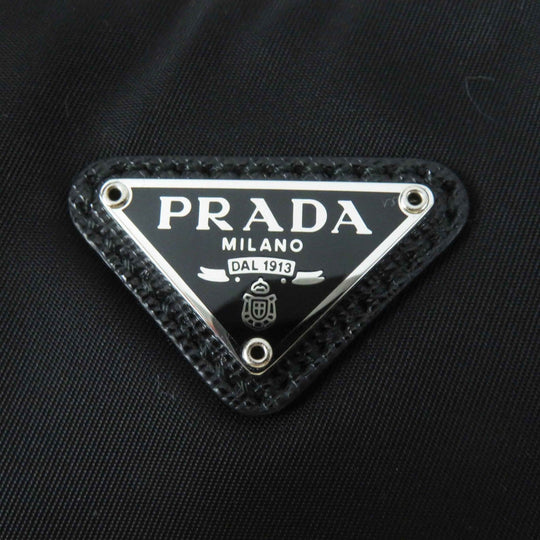 PRADA Handbag 1NE204 Main: Nylon, Part: Cowhide black RE-NYLON RE-EDITION Women Used Authentic