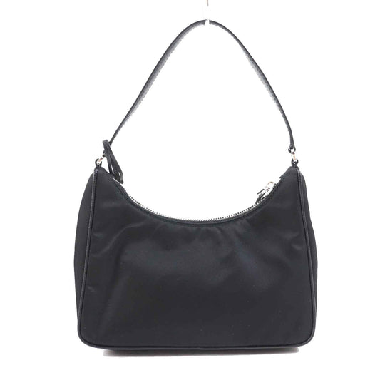 PRADA Handbag 1NE204 Main: Nylon, Part: Cowhide black RE-NYLON RE-EDITION Women Used Authentic