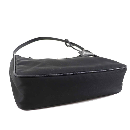 PRADA Handbag 1NE204 Main: Nylon, Part: Cowhide black RE-NYLON RE-EDITION Women Used Authentic