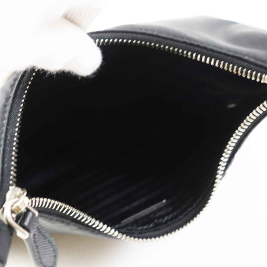 PRADA Handbag 1NE204 Main: Nylon, Part: Cowhide black RE-NYLON RE-EDITION Women Used Authentic