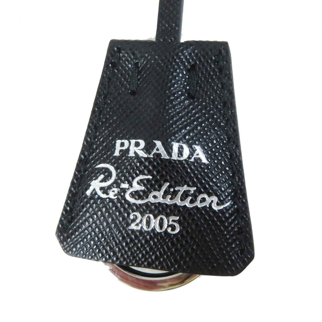 PRADA Handbag 1NE204 Main: Nylon, Part: Cowhide black RE-NYLON RE-EDITION Women Used Authentic
