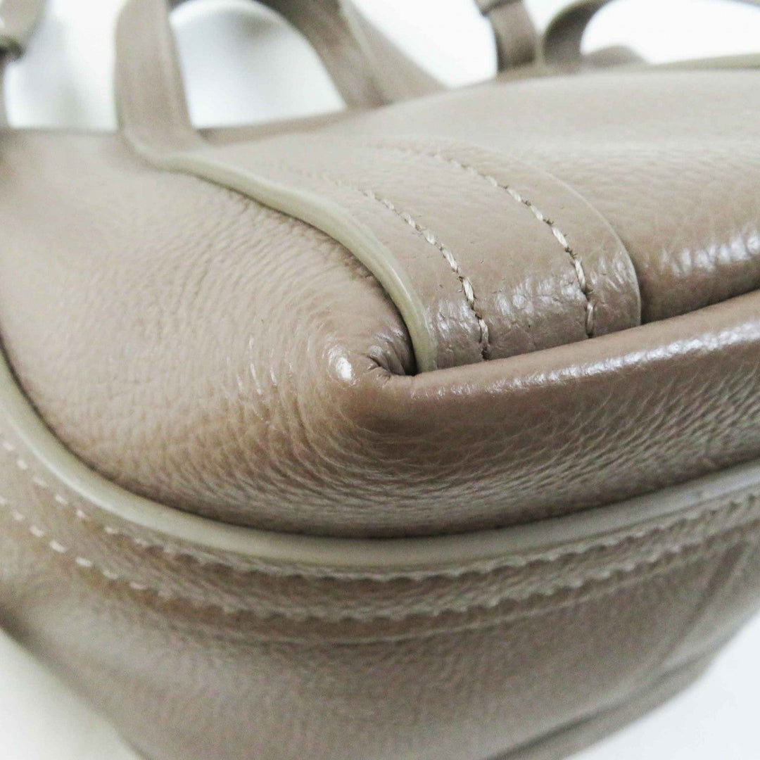 BALENCIAGA Shoulder Bag 672793 Main: Leather Gurege Everyday XS North South Women Used Authentic