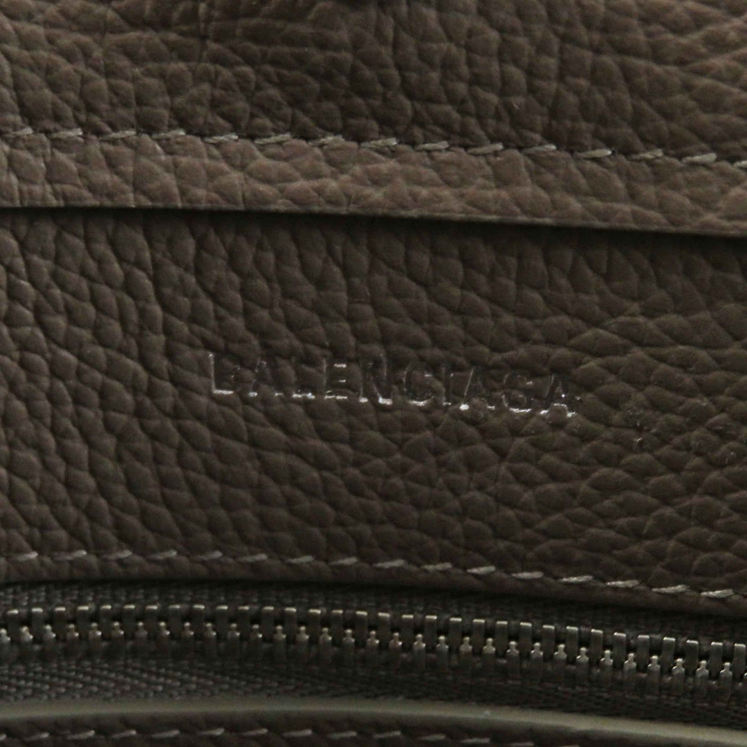BALENCIAGA Shoulder Bag 672793 Main: Leather Gurege Everyday XS North South Women Used Authentic