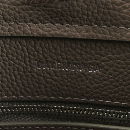 BALENCIAGA Shoulder Bag 672793 Main: Leather Gurege Everyday XS North South Women Used Authentic