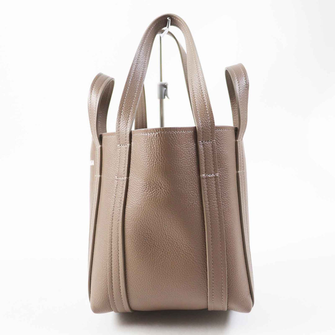 BALENCIAGA Shoulder Bag 672793 Main: Leather Gurege Everyday XS North South Women Used Authentic