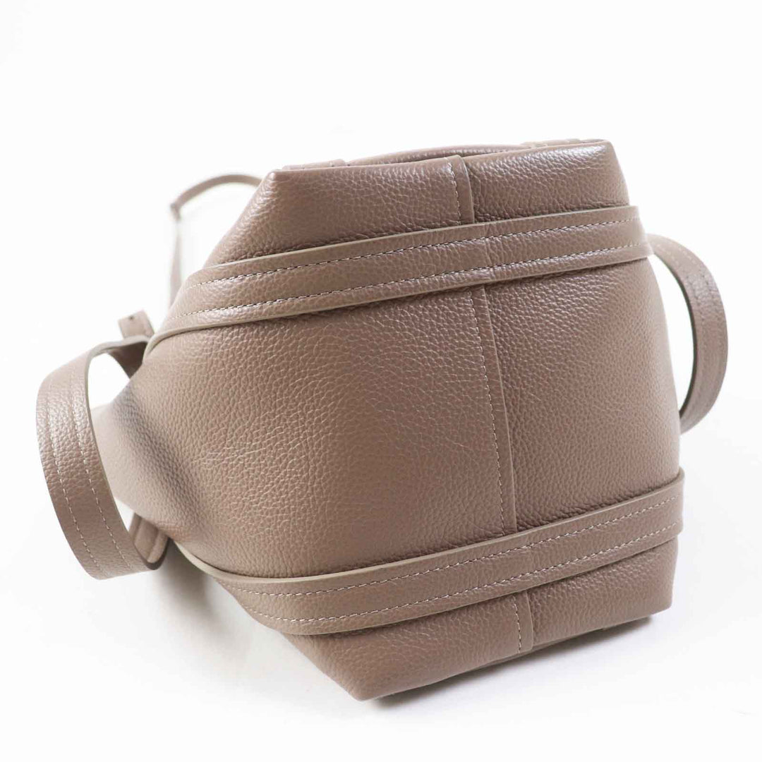 BALENCIAGA Shoulder Bag 672793 Main: Leather Gurege Everyday XS North South Women Used Authentic