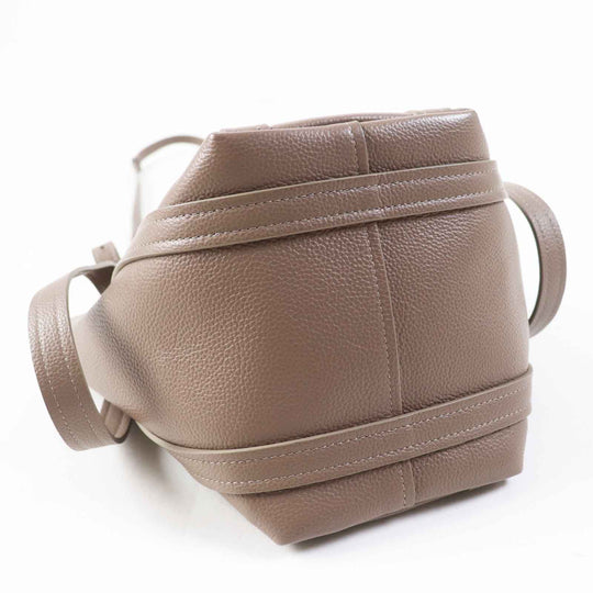 BALENCIAGA Shoulder Bag 672793 Main: Leather Gurege Everyday XS North South Women Used Authentic