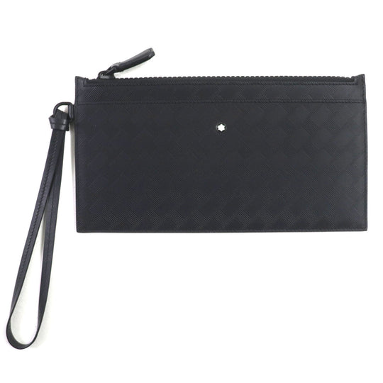 MONTBLANC Coin case Main: Leather black Extreme 3.0 Mini Pouch with 8CC Card Pockets mens Used Authentic
