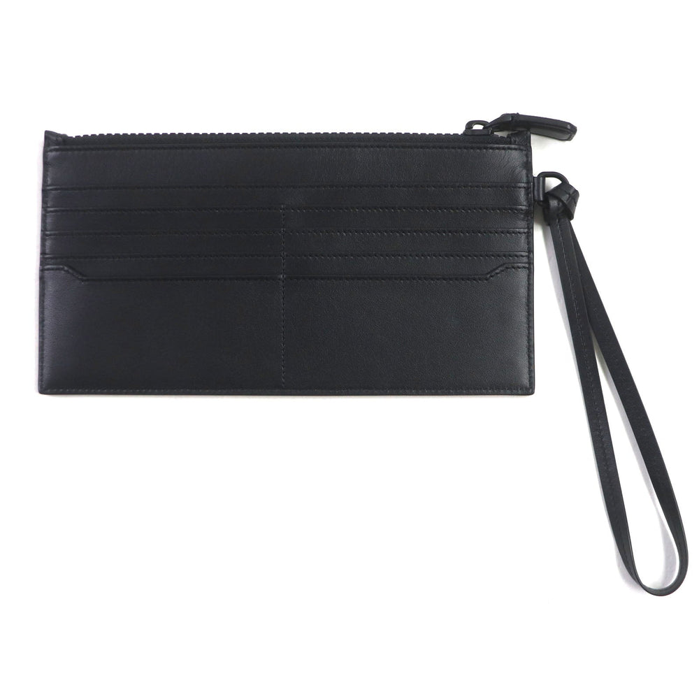 MONTBLANC Coin case Main: Leather black Extreme 3.0 Mini Pouch with 8CC Card Pockets mens Used Authentic