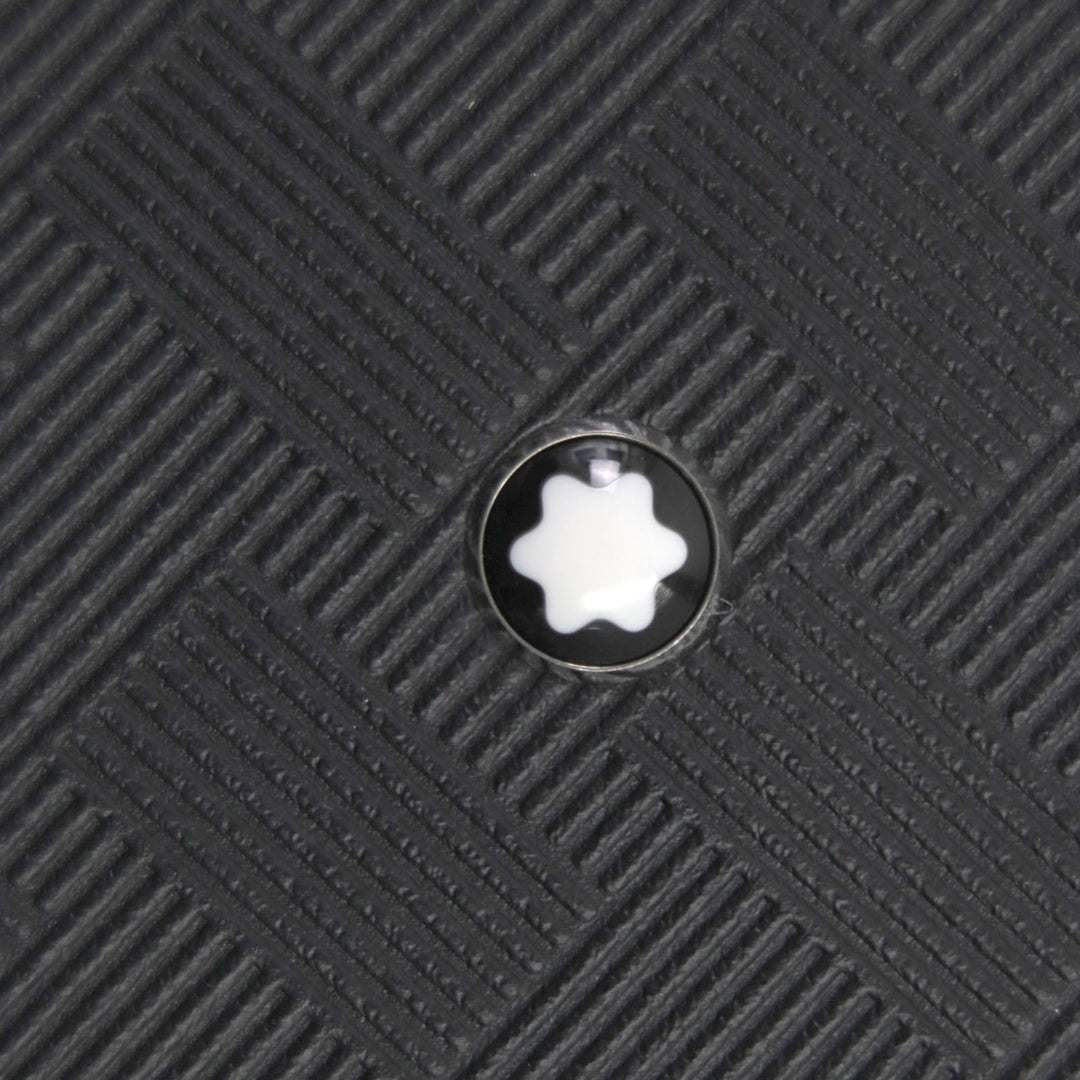MONTBLANC Coin case Main: Leather black Extreme 3.0 Mini Pouch with 8CC Card Pockets mens Used Authentic
