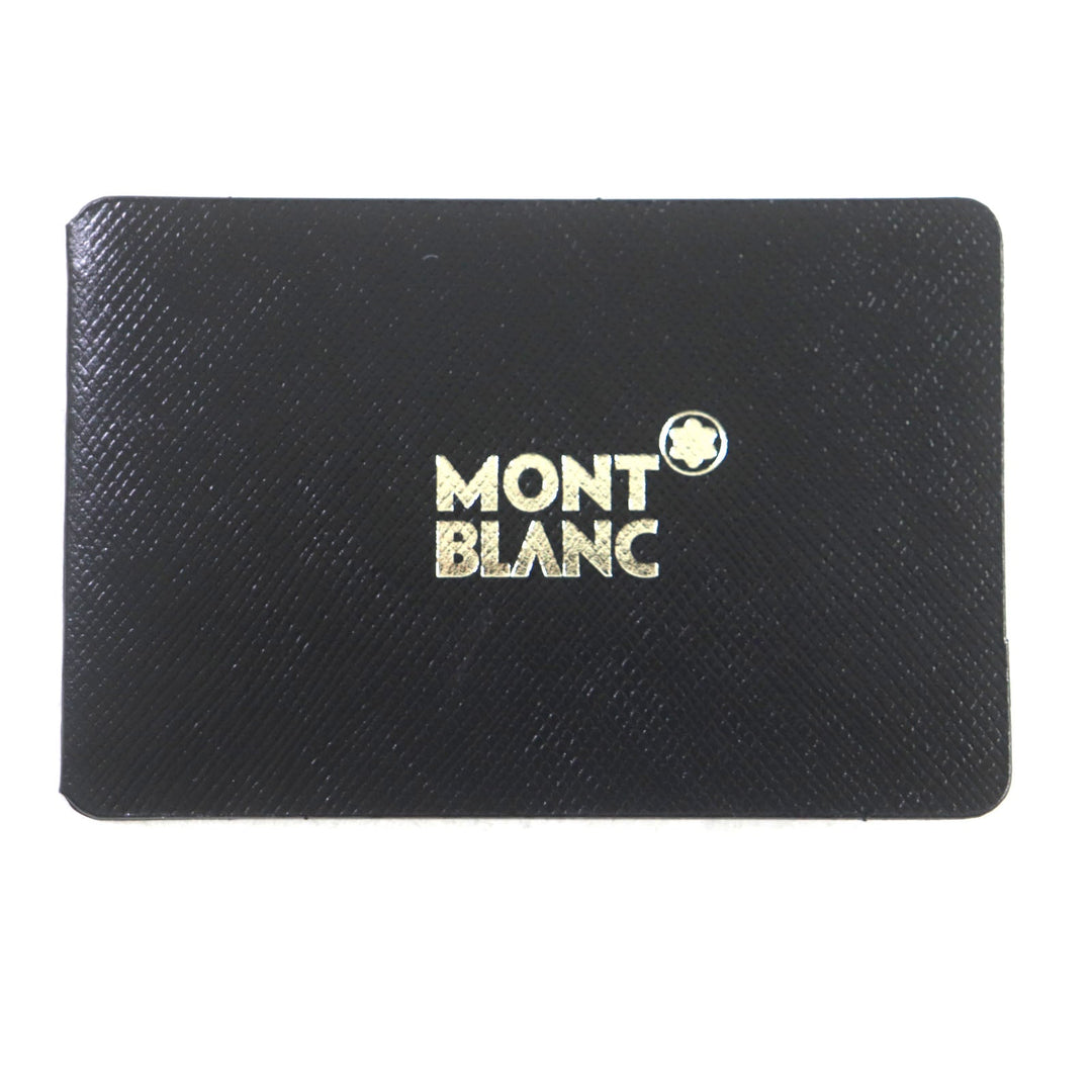 MONTBLANC Coin case Main: Leather black Extreme 3.0 Mini Pouch with 8CC Card Pockets mens Used Authentic