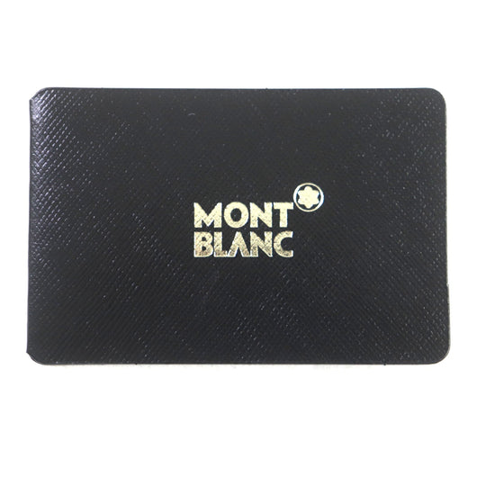MONTBLANC Coin case Main: Leather black Extreme 3.0 Mini Pouch with 8CC Card Pockets mens Used Authentic