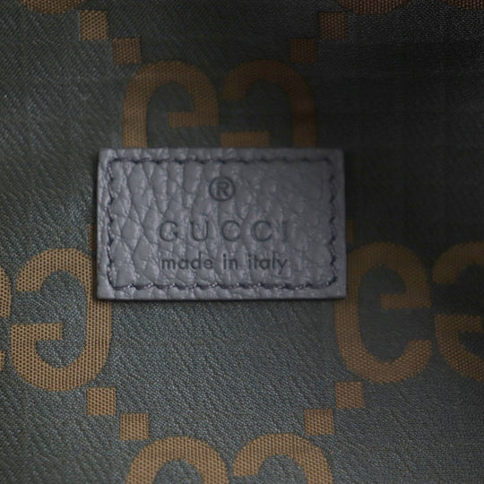 GUCCI Waist bag 792287 Main: Nylon, Part: Leather khaki GG Ripstop Belt Bag mens Used Authentic