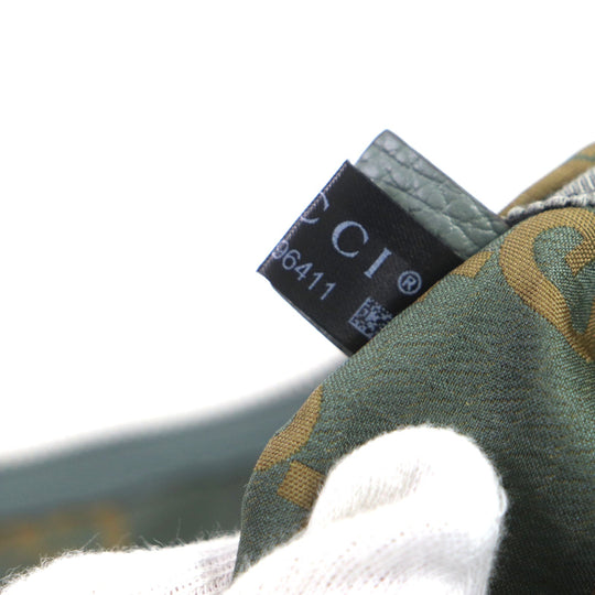 GUCCI Waist bag 792287 Main: Nylon, Part: Leather khaki GG Ripstop Belt Bag mens Used Authentic