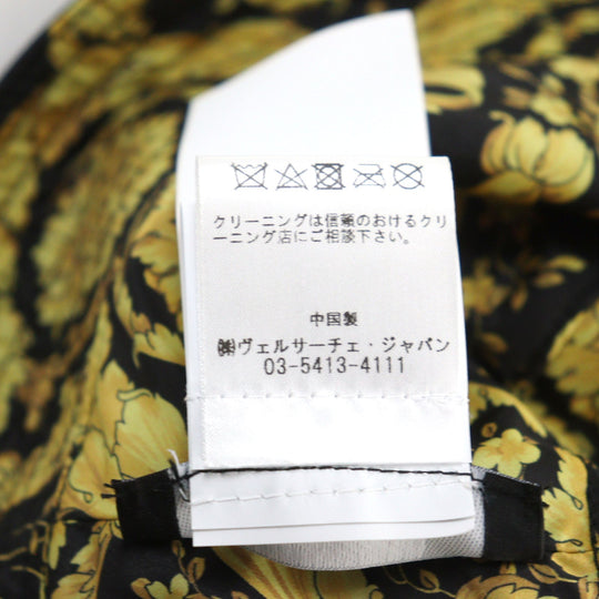 VERSACE hat 1012327 Outer: 100% nylon, Lining: 100% nylon Black yellow mens Used Authentic