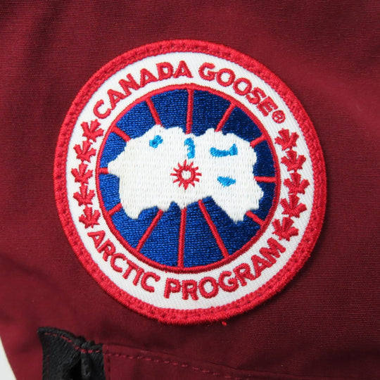 CANADA GOOSE Down jacket 2530JL Main: 85% polyester, Main: 15% cotton, Lining: 100% nylon, Filling: 80% down, Filling: 20% feather Red type MONTEBELLO Women S Used Authentic