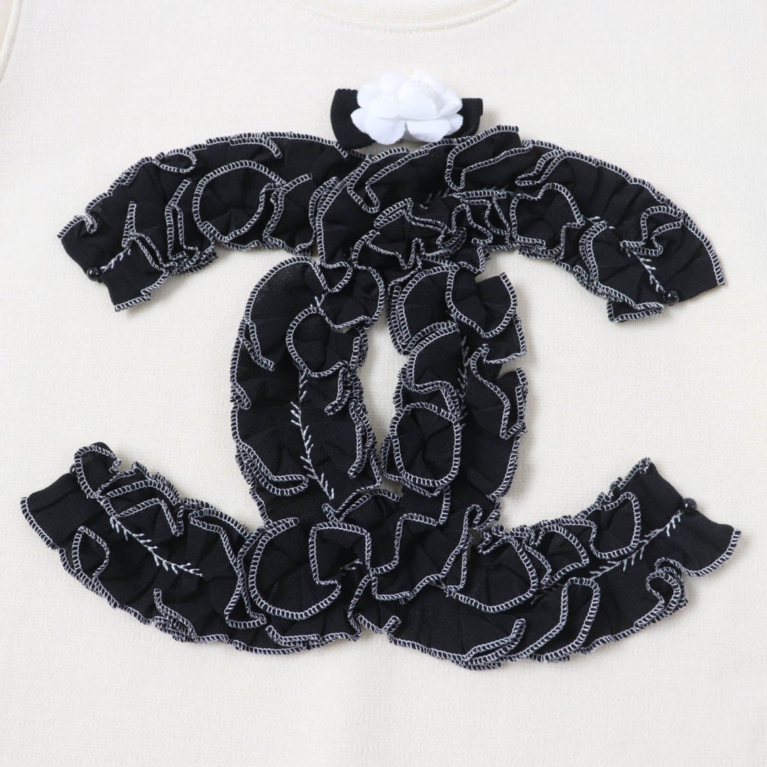 CHANEL tops 20A P64484V21533 Main: 100% wool Ivory Women 42 Used Authentic