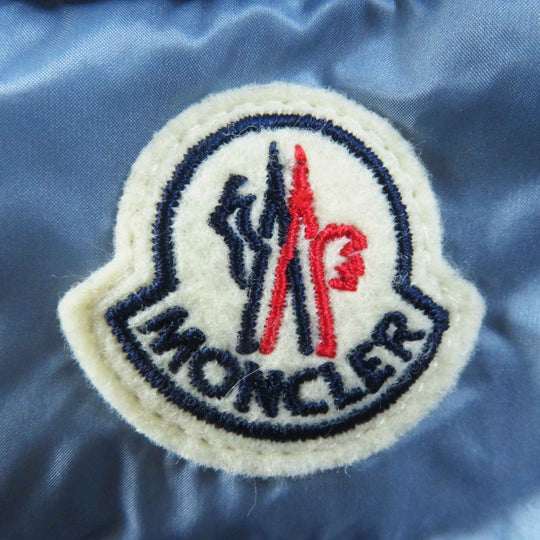 MONCLER Down jacket Outer: 100% nylon, Lining: 100% nylon, Filling: 90% down, Filling: 10% feather Light blue LANS Women 1 Used Authentic