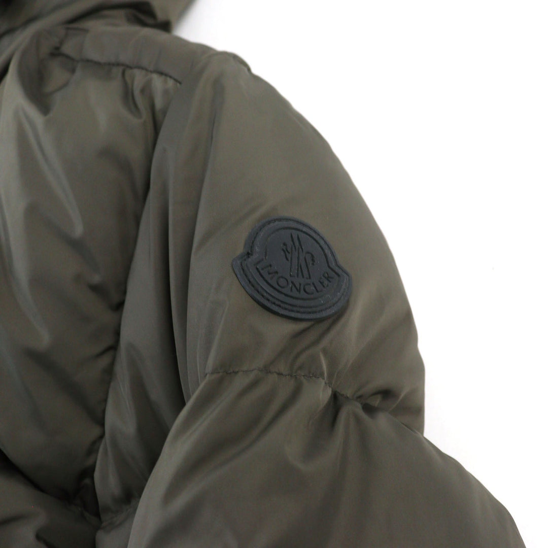 MONCLER Down jacket F20911B56900 C0300 Outer: 100% nylon, Lining: 100% nylon, Filling: 90% down, Filling: 10% feather Khaki green MONTCLA GIUBBOTTO mens 1 Used Authentic