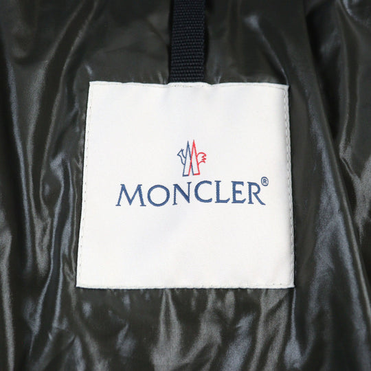MONCLER Down jacket F20911B56900 C0300 Outer: 100% nylon, Lining: 100% nylon, Filling: 90% down, Filling: 10% feather Khaki green MONTCLA GIUBBOTTO mens 1 Used Authentic