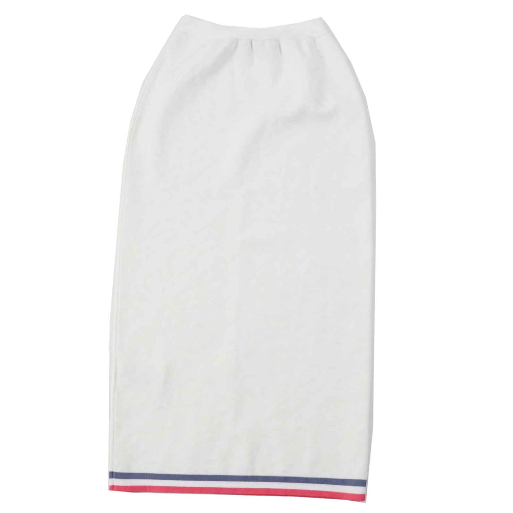 FENDI skirt FZQ719 ANZE Outer material: 56% rayon, Outer material: 40% nylon, Outer material: 4% polyurethane White pink gray Women 36 Used Authentic