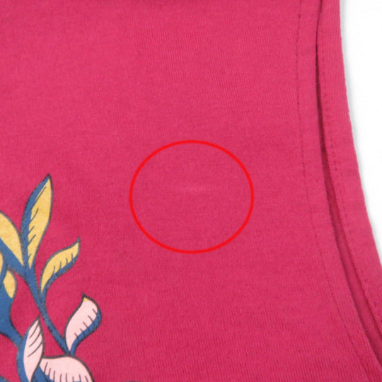 HERMES tops 4E4629DA Main: 100% cotton Pink type Women 38 Used Authentic