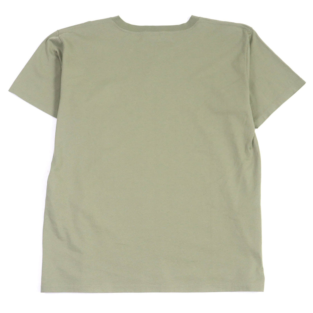 CELINE Short sleeve T-shirt 2X681671Q Main: 100% cotton khaki mens S Used Authentic